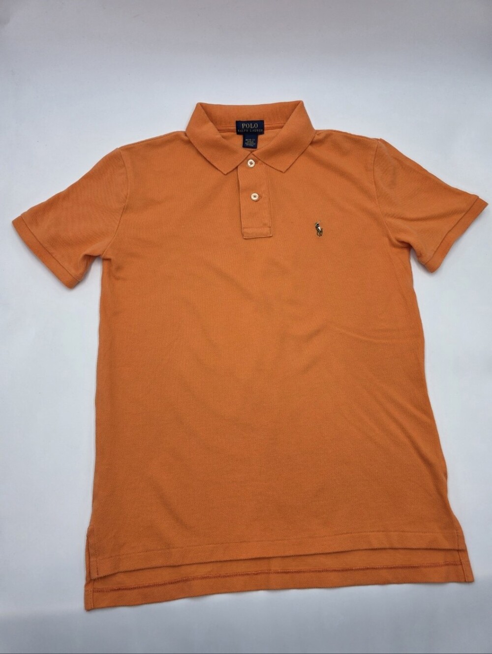 Polo Ralph Lauren boys' orange polo shirt size M